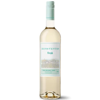 VINHO PORTUGUÊS BONS VENTOS FRESH BRANCO 750 ML